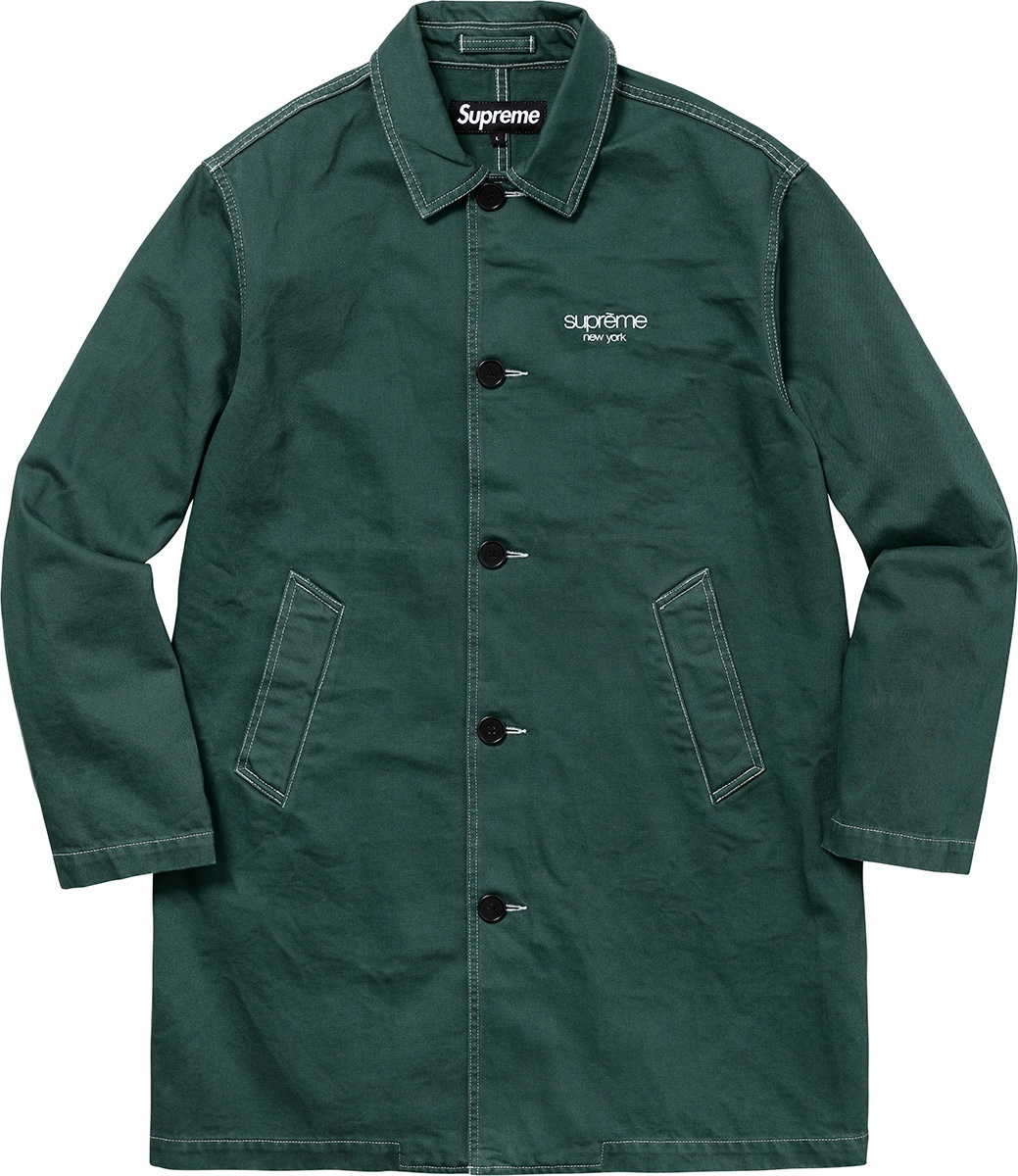Washed Work Trench Coat view 11